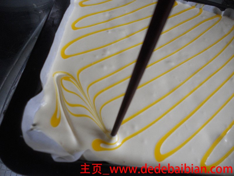 蛋糕拉花