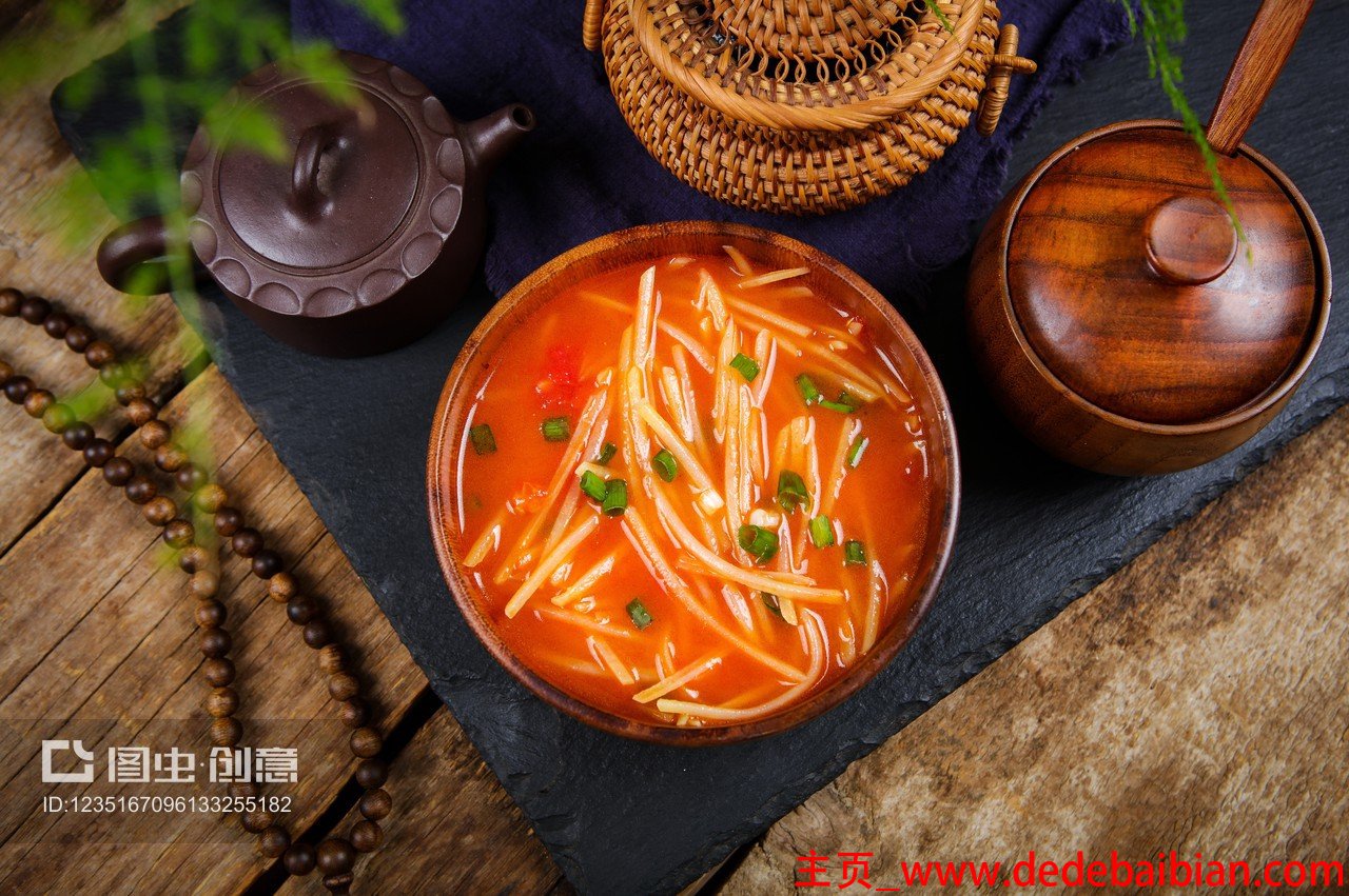 土豆丝西红柿汤的做法