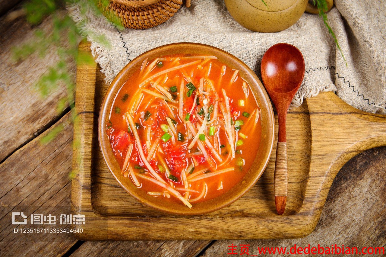 土豆丝西红柿汤的做法