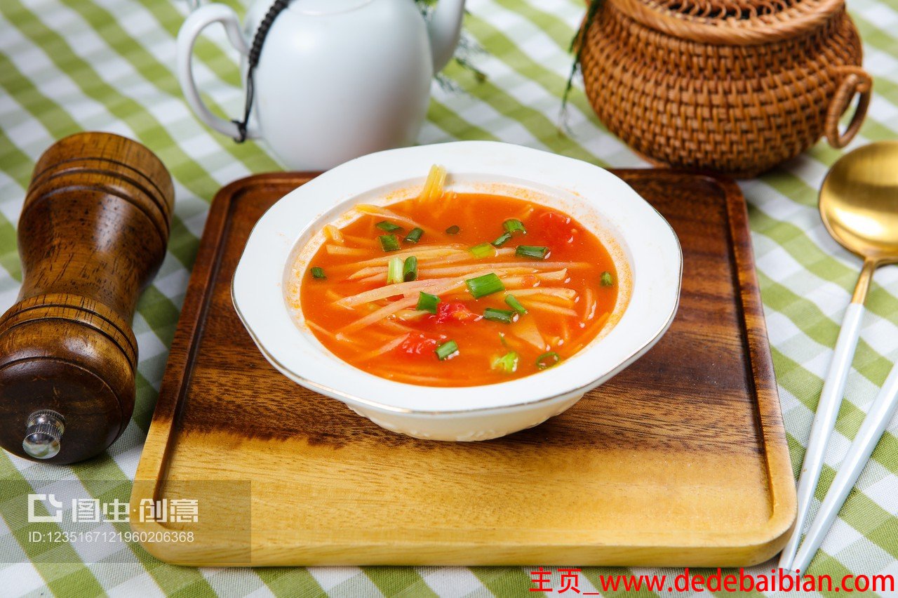 土豆丝西红柿汤的做法
