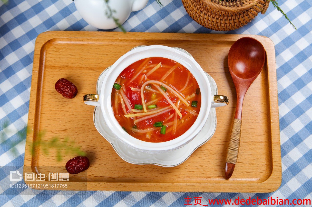 土豆丝西红柿汤的做法
