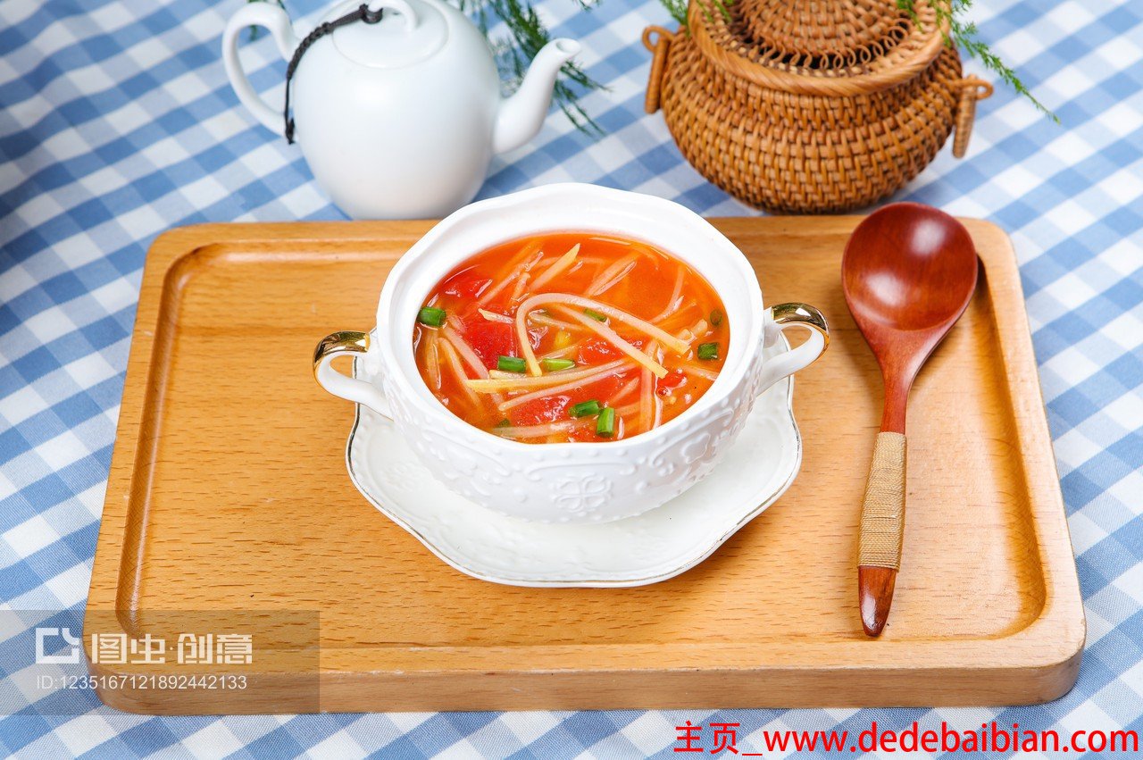 土豆丝西红柿汤的做法