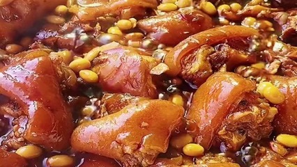 黄焖猪脚的家常做法