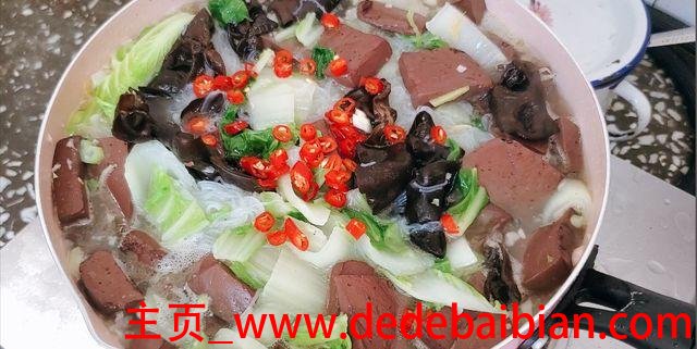 猪血粉丝汤怎么做好吃
