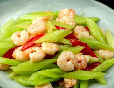 虾和芹菜能一起吃吗