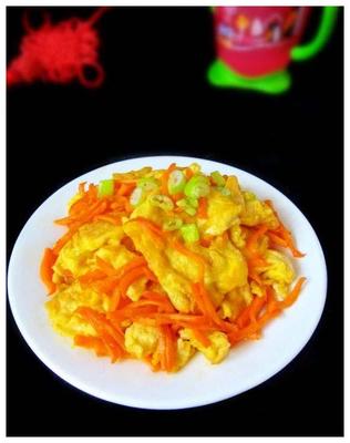 胡萝卜炒什么菜