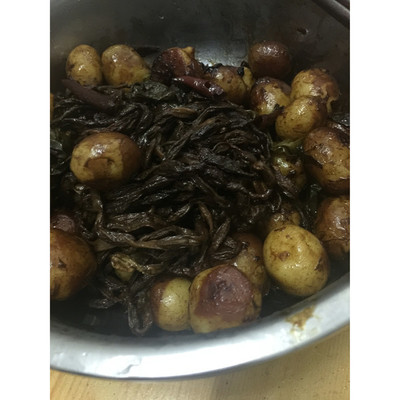 牛肉小土豆咸菜的做法