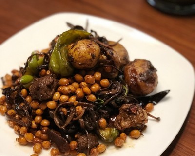 牛肉小土豆咸菜的做法