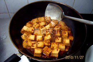 肉末烧豆腐的家常做法