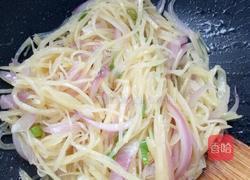洋葱炒土豆丝的做法