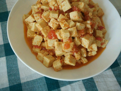西红柿炒豆腐怎么做好吃