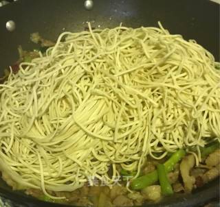 家常豆角焖面的做法