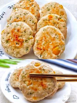 鸡肉饼图片