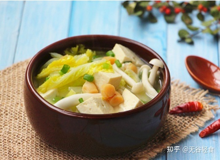 白菜豆腐汤减肥吗