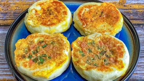 最简单的鸡蛋饼做法
