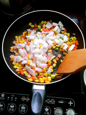 豌豆玉米胡萝卜的做法