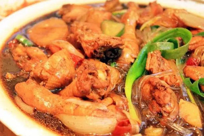粉条烧鸡的做法