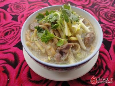 正宗羊肉粉丝汤的做法