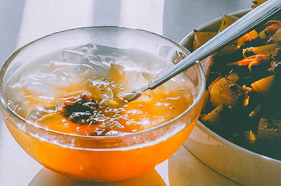 凉粉的糖水怎么做