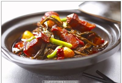 干豆角炖红烧肉