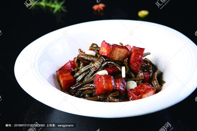 干豆角炖红烧肉