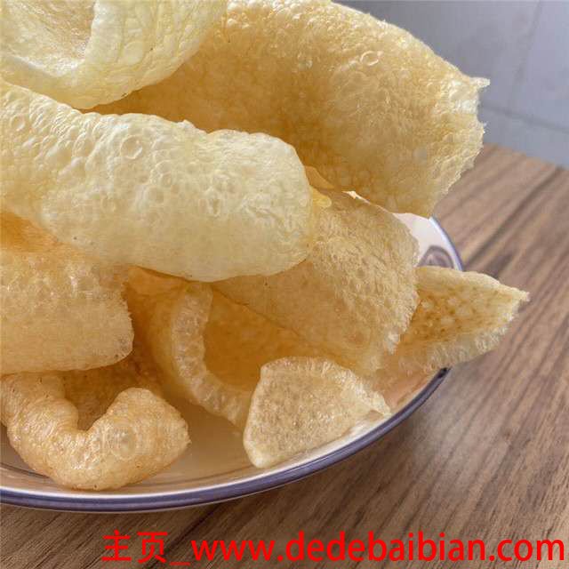 猪皮油炸
