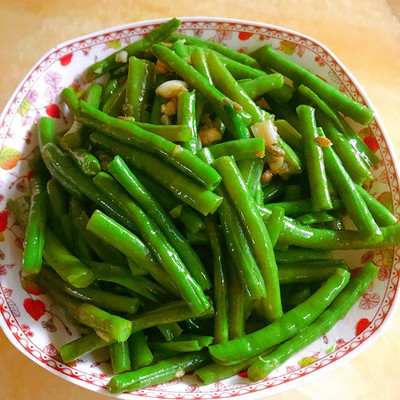清炒豆角