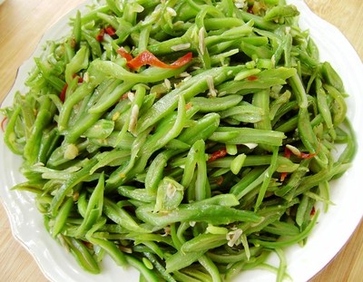 清炒豆角