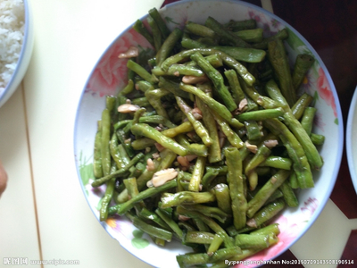 清炒豆角