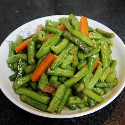 清炒豆角