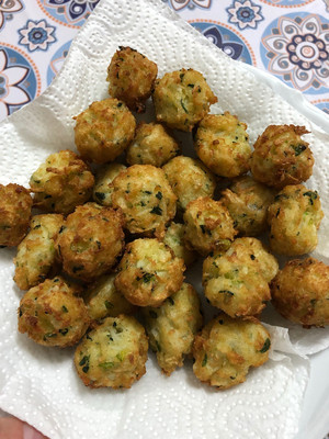 白萝卜炸丸子的做法