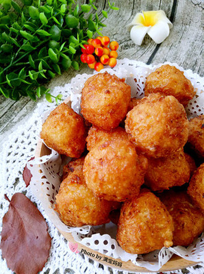 白萝卜炸丸子的做法