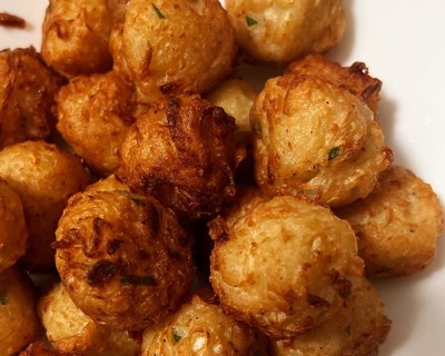 白萝卜炸丸子的做法