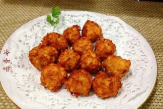 白萝卜炸丸子的做法