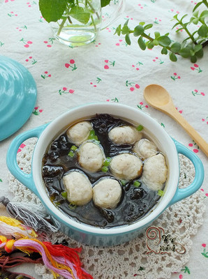 紫菜肉丸汤的做法