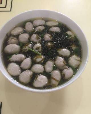 紫菜肉丸汤的做法