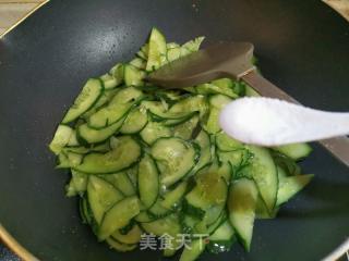 水煮黄瓜的做法