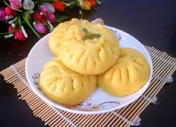 北瓜素馅包子的做法