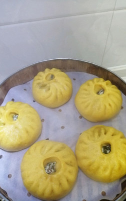 北瓜素馅包子的做法
