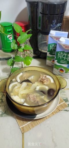 海底椰排骨汤的做法