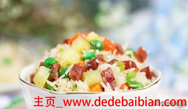 豆角焖米饭