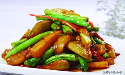 凉拌豆角茄子的做法