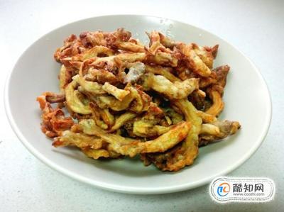 炸鲜蘑的家常做法视频