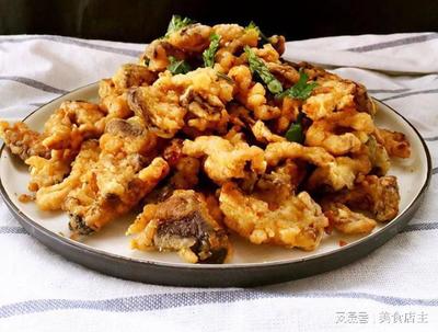 炸鲜蘑的家常做法视频