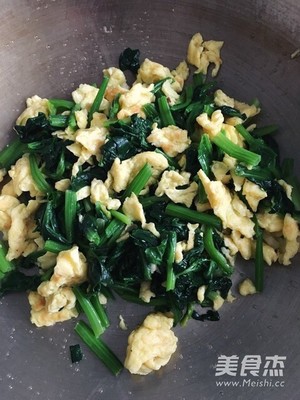菠菜鸡蛋怎么炒