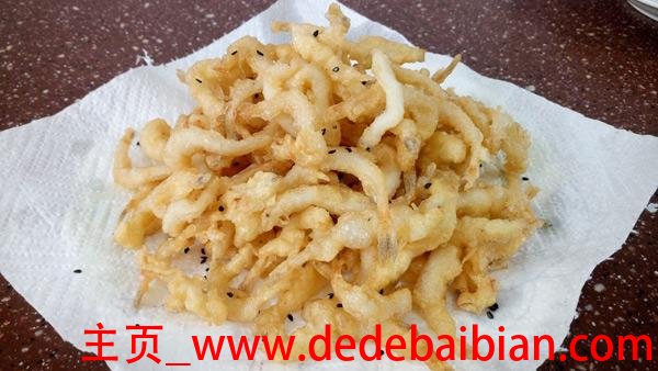 炸小银鱼的做法