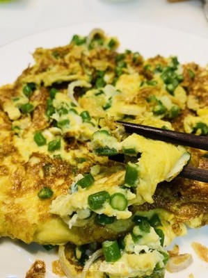 豆角煎鸡蛋的做法