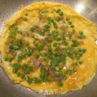 豆角煎鸡蛋的做法