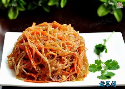 胡萝卜炒粉条的做法