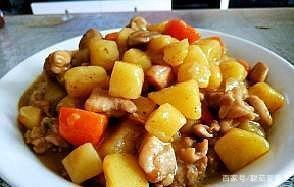 土豆咖喱鸡肉